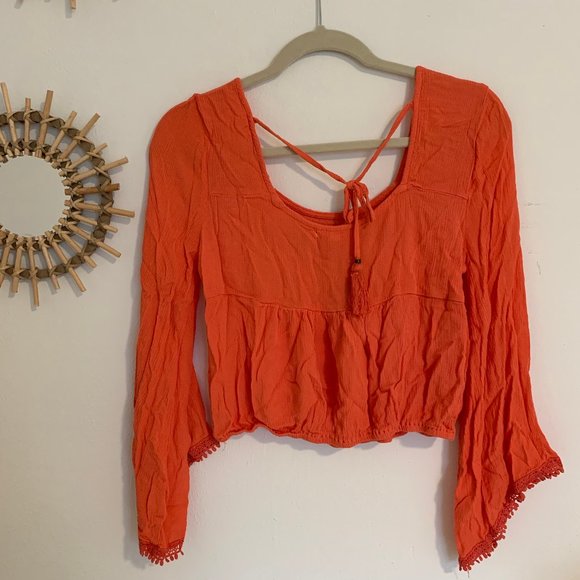 SALE 3/$20 ☀️ Hint of Mint Boho Top - Picture 4 of 4